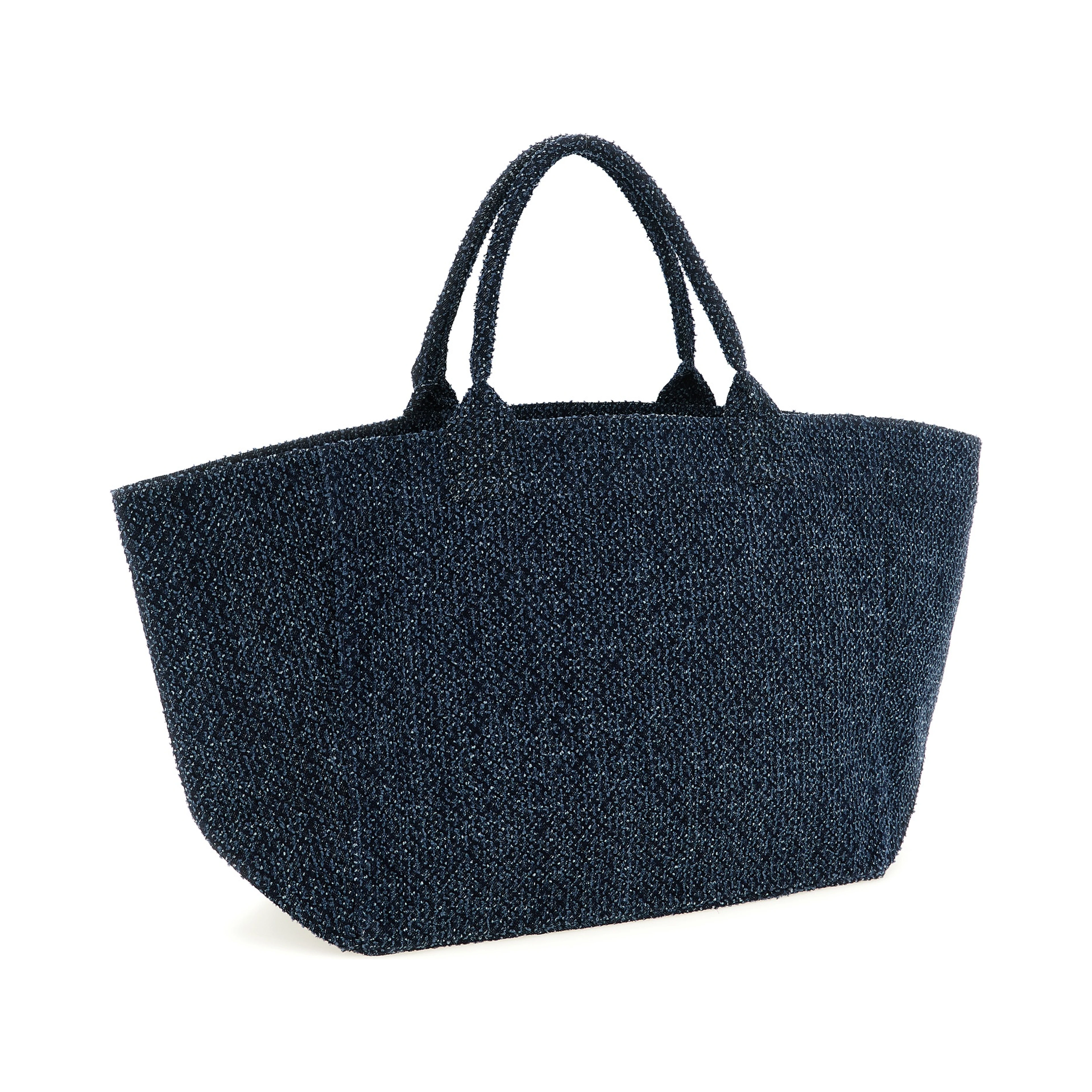 Blue Organic Cotton Tote Bag
