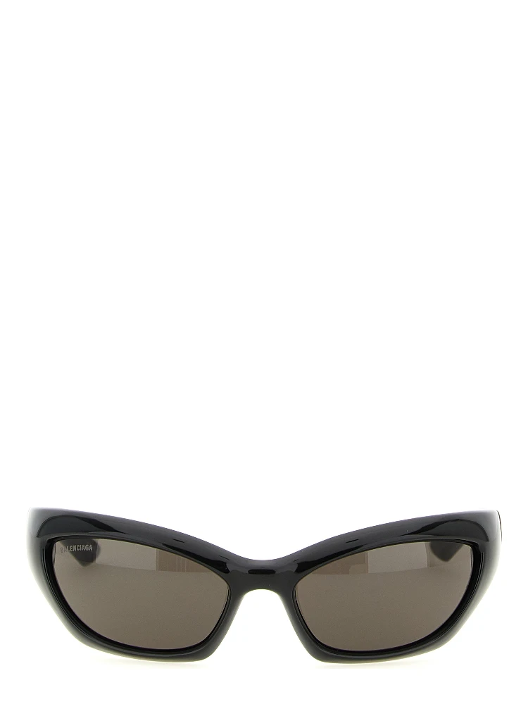 Black Polyamide Sunglasses
