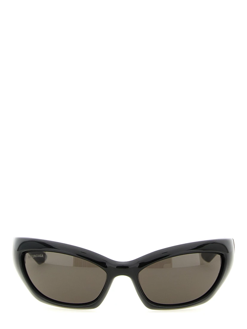 Black Polyamide Sunglasses