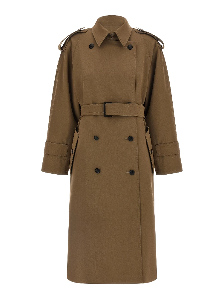 Brown Virgin Wool Coat