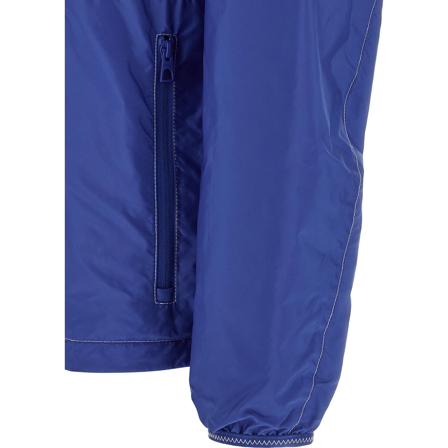 Blue Polyamide Shell Jacket