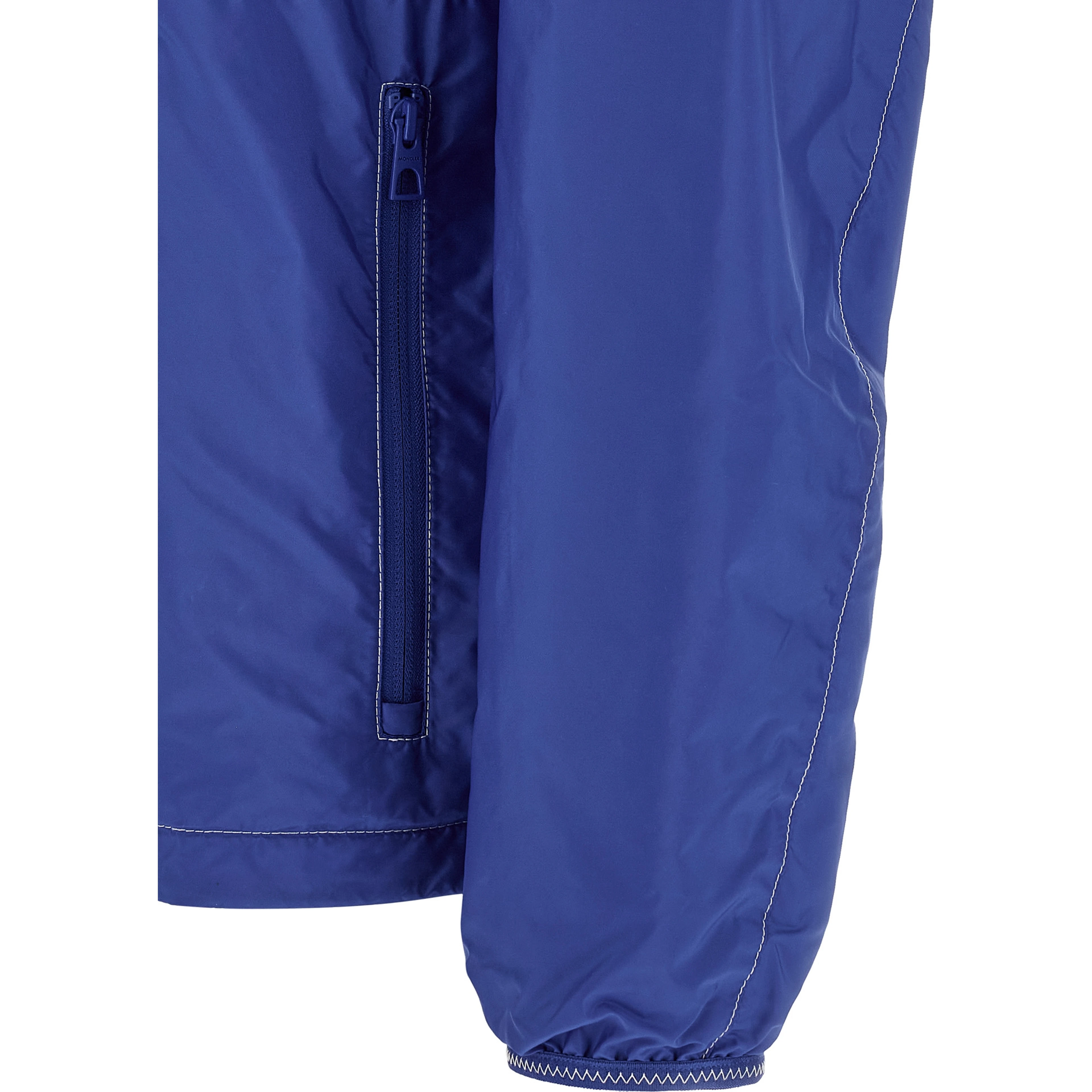 Blue Polyamide Shell Jacket