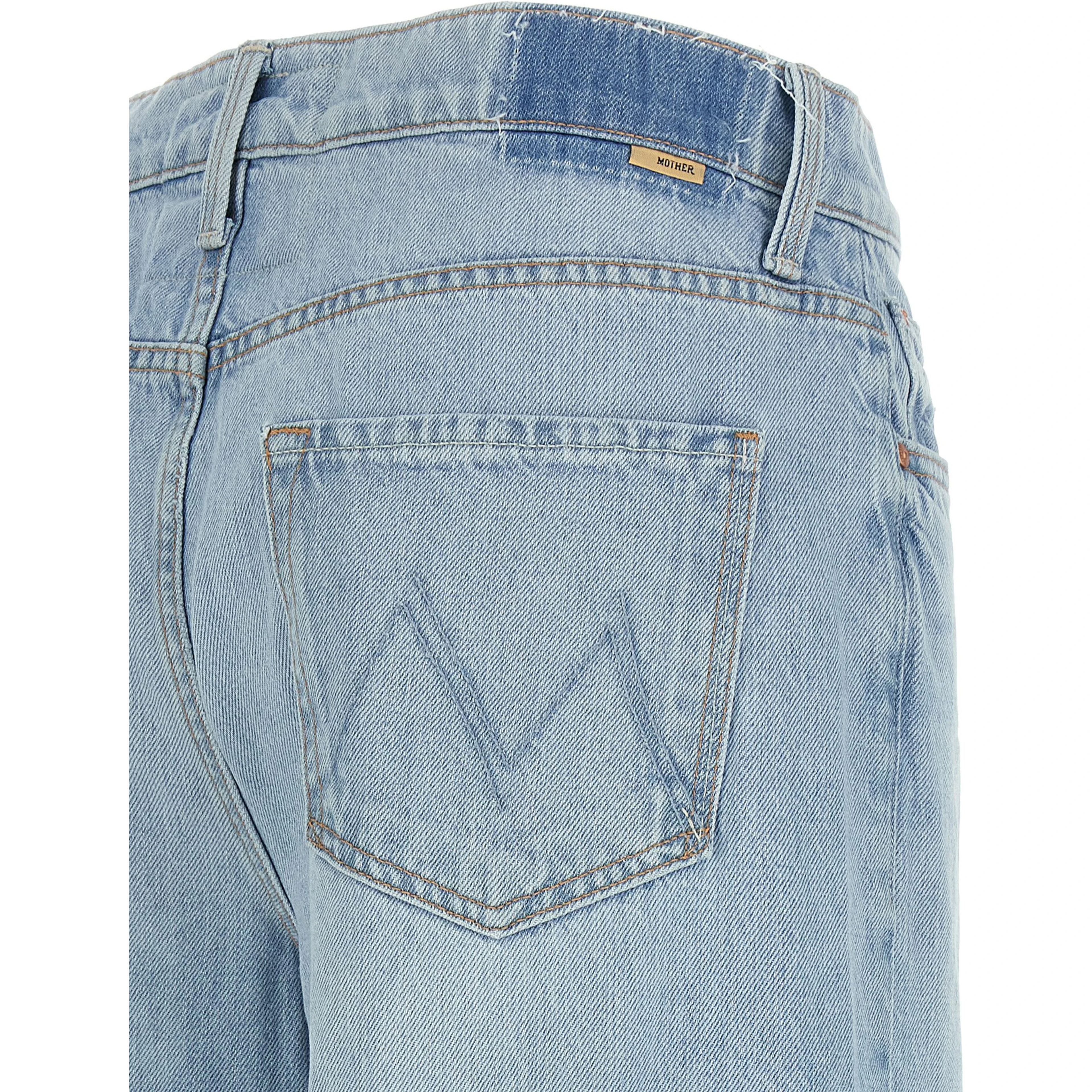 Blue Cotton Jeans Denim