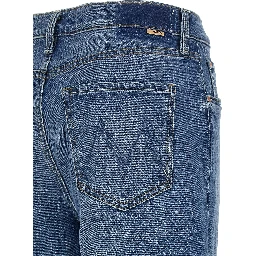 Blue Cotton Jeans Denim
