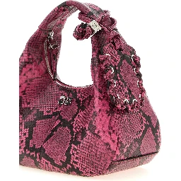 Fuchsia Recycled Polyester Handbag