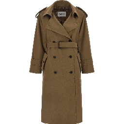 Brown Virgin Wool Coat