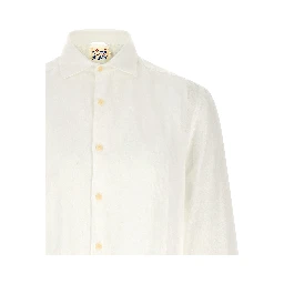 White Linen Blouse