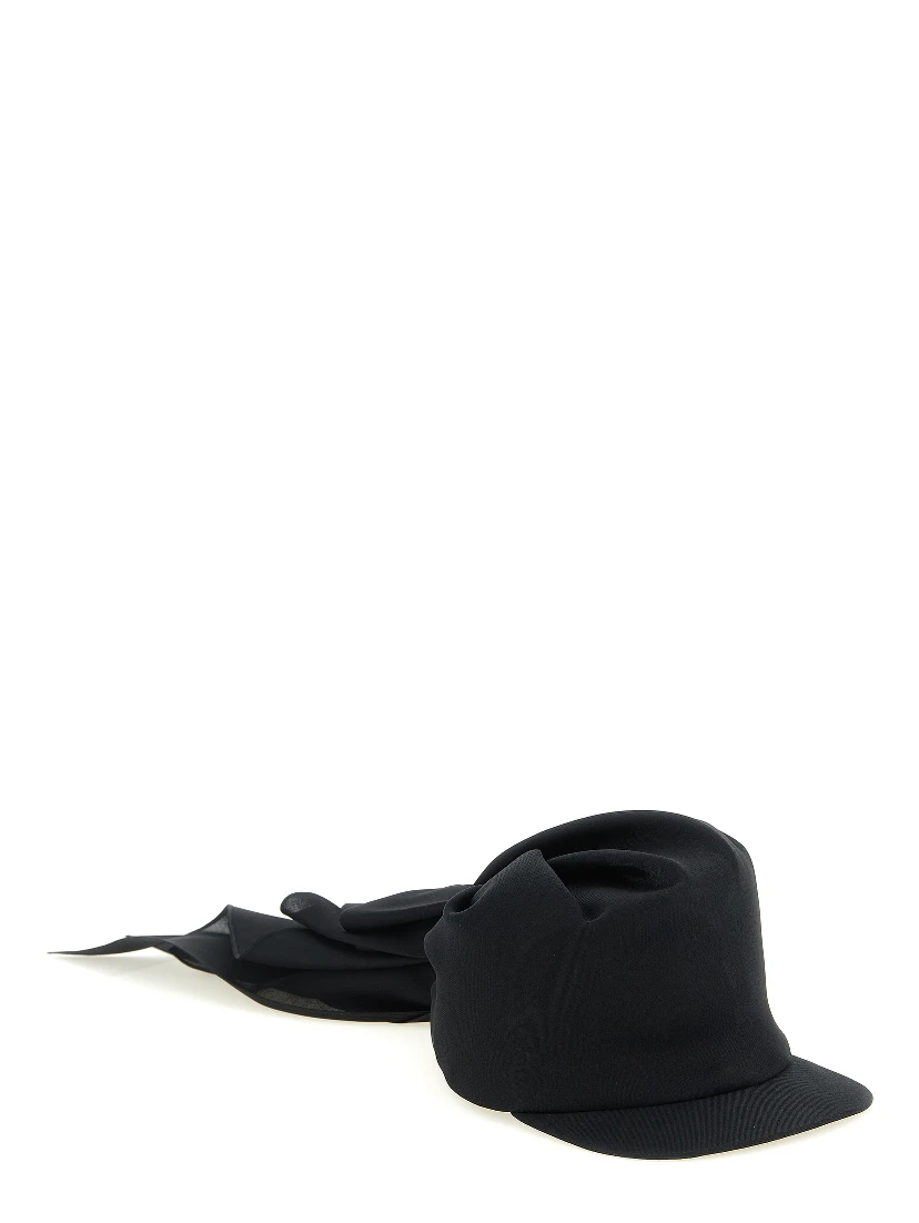 Black Silk Cap (Baseball Hat)