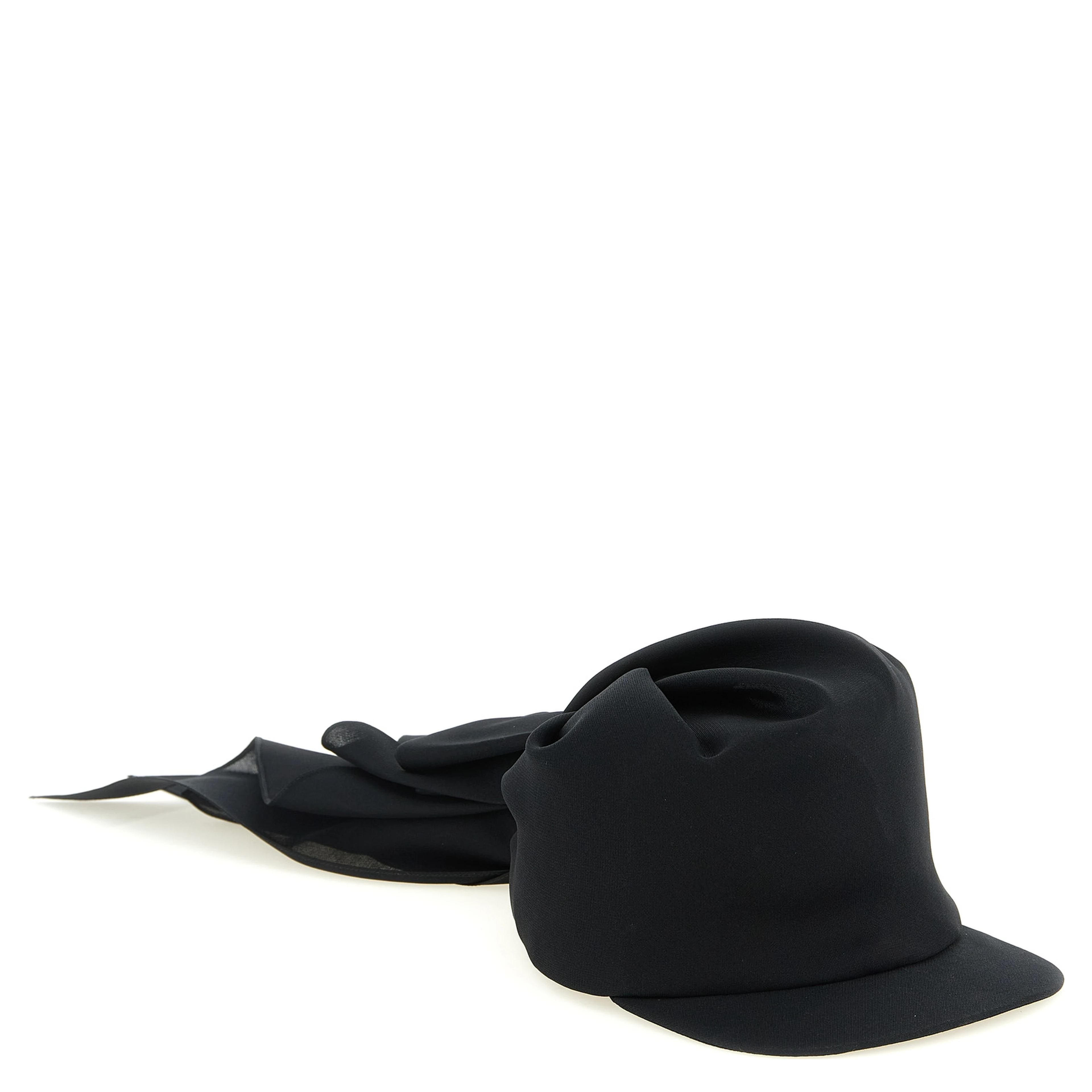 Black Silk Cap (Baseball Hat)