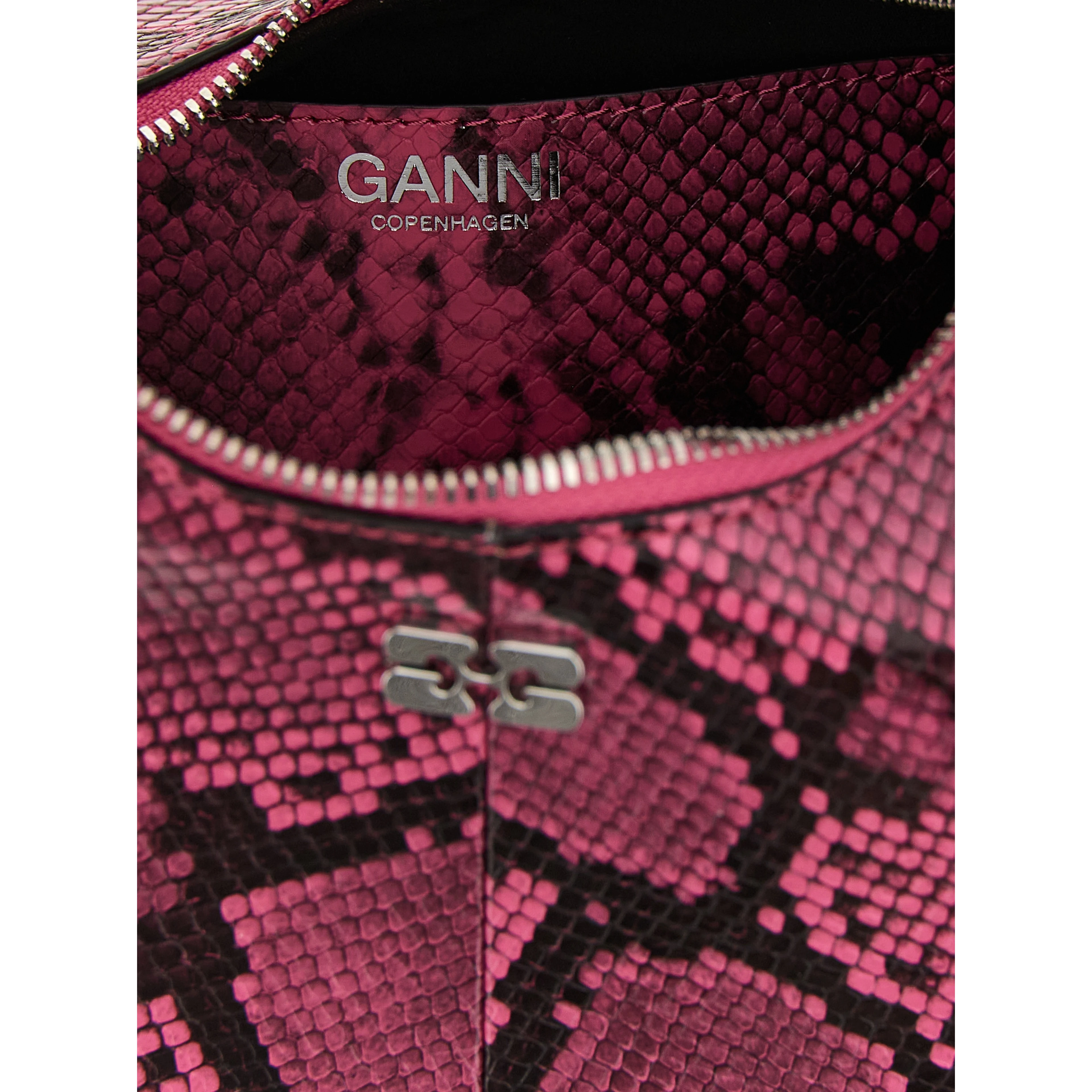 Fuchsia Recycled Polyester Handbag