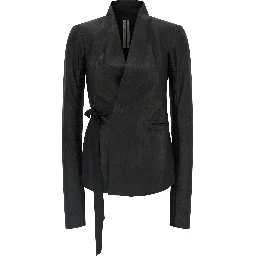 Black Lamb Leather Leather Jacket