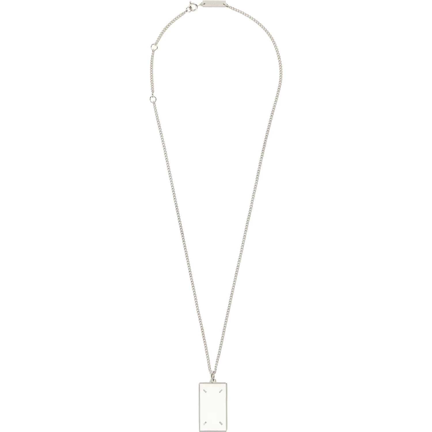 Silver Brass Necklace