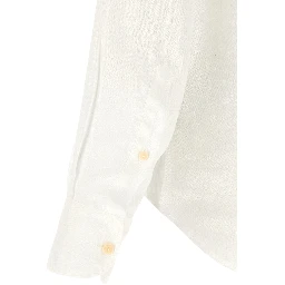 White Linen Blouse
