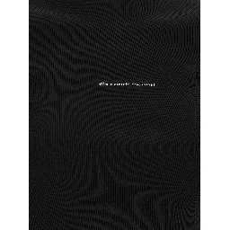 Black Polyamide Short Dress