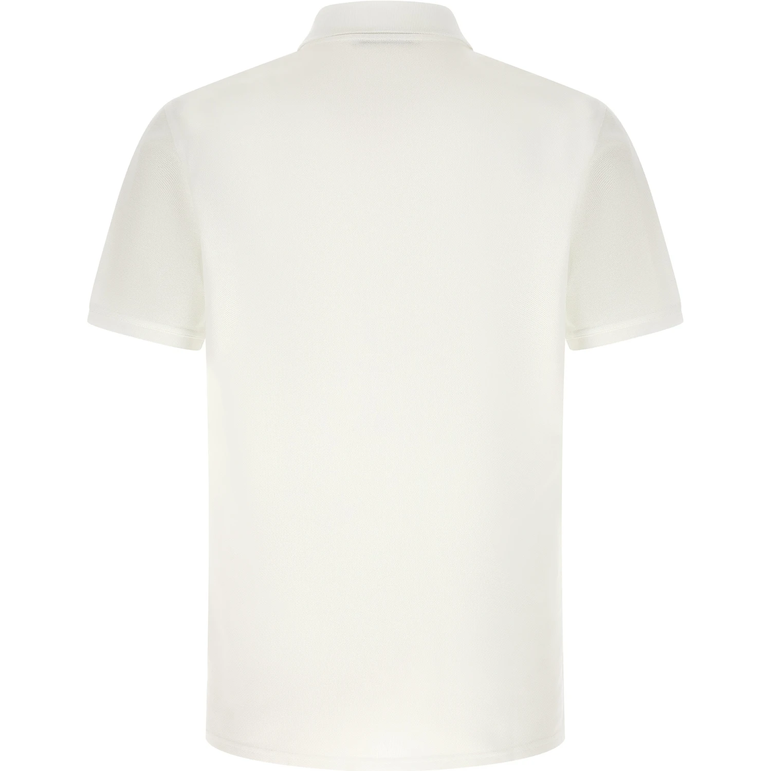 White Cotton Polo Shirt