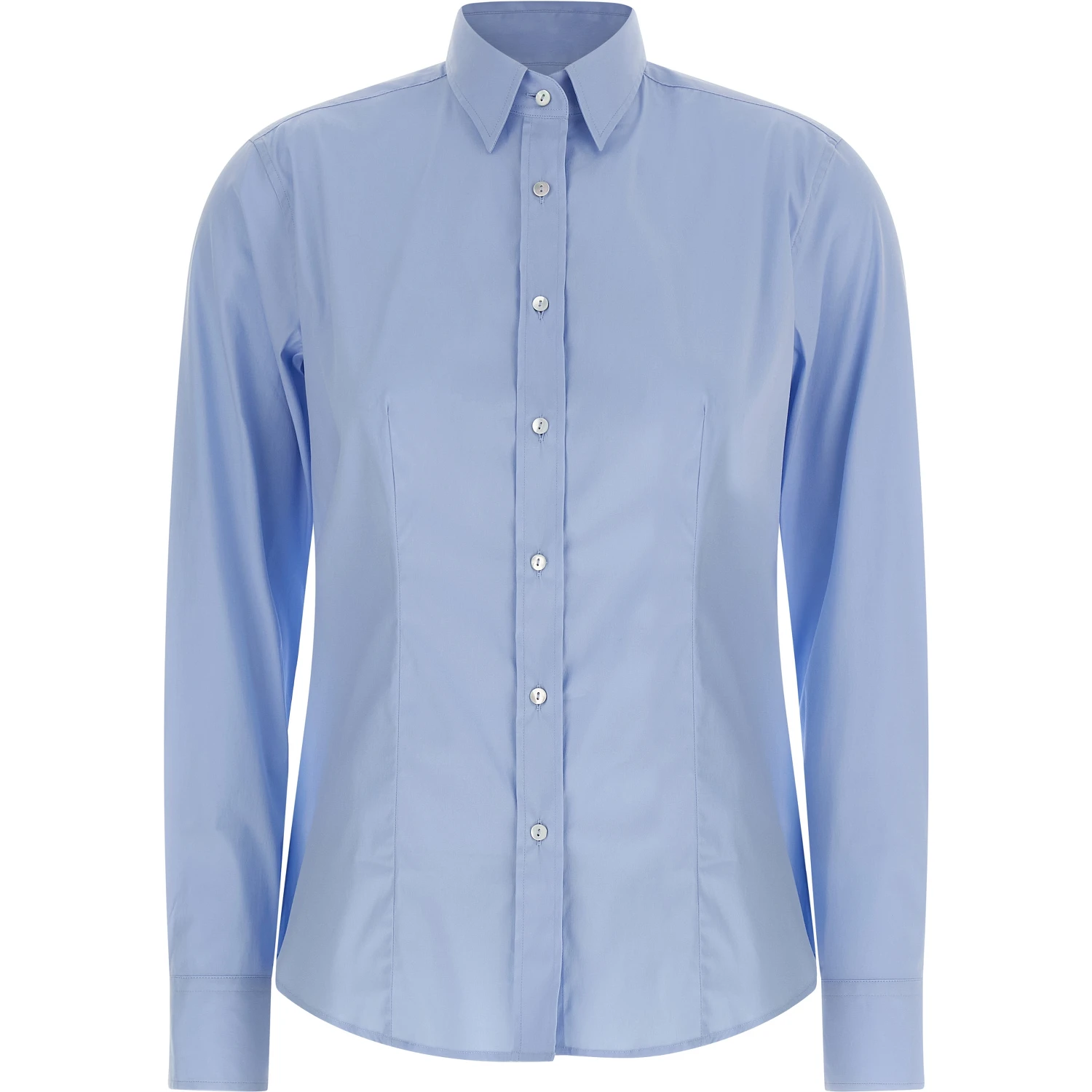 Blue Cotton Blouse