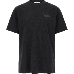 Black Cotton T-Shirt