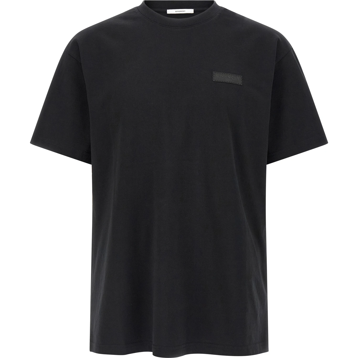 Black Cotton T-Shirt