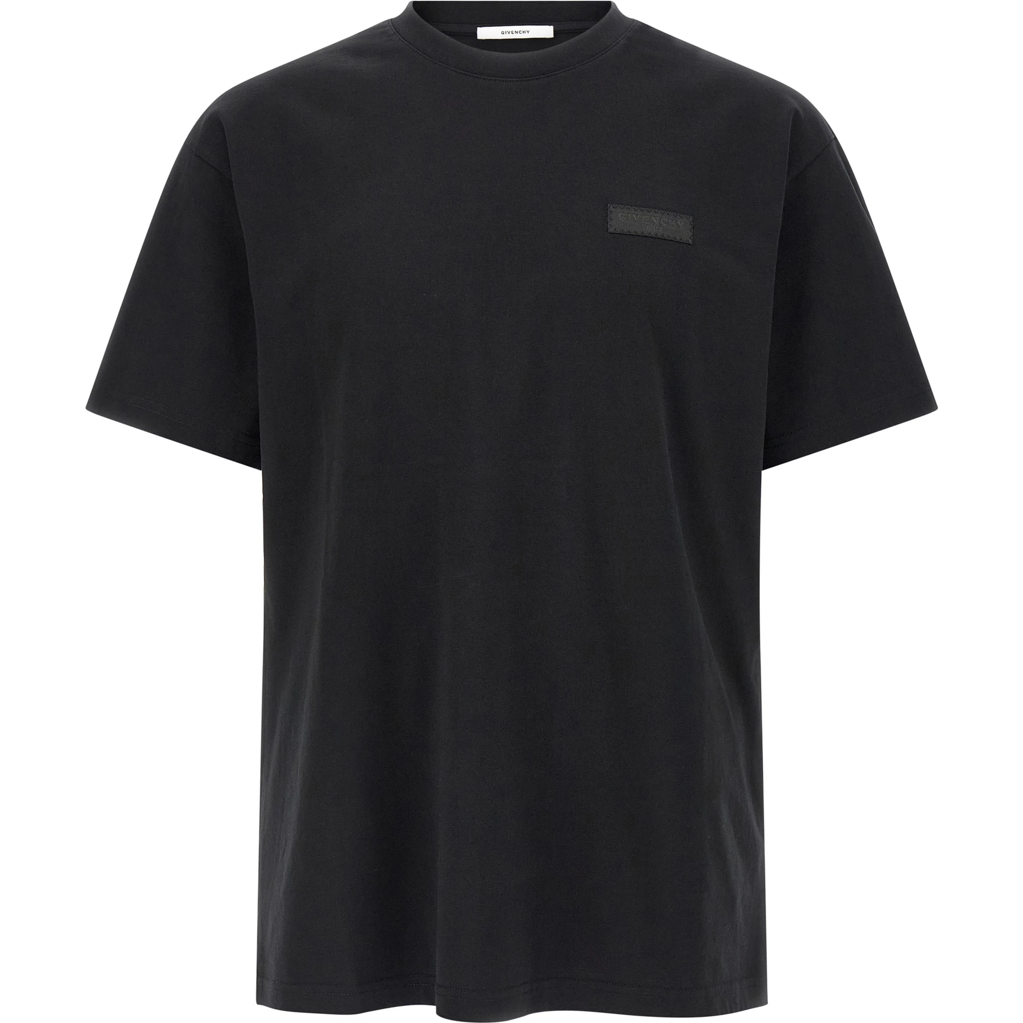 Black Cotton T-Shirt