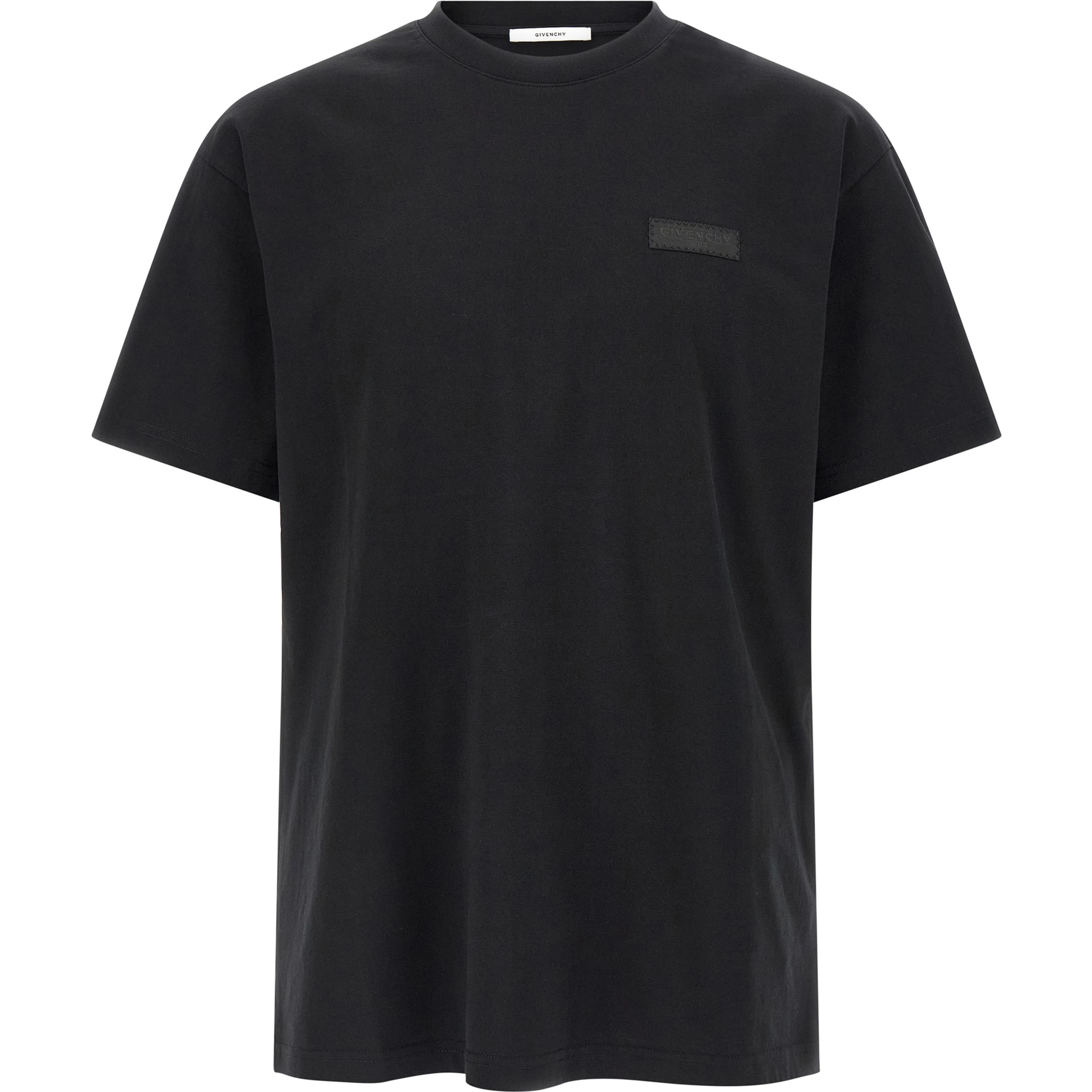 Black Cotton T-Shirt