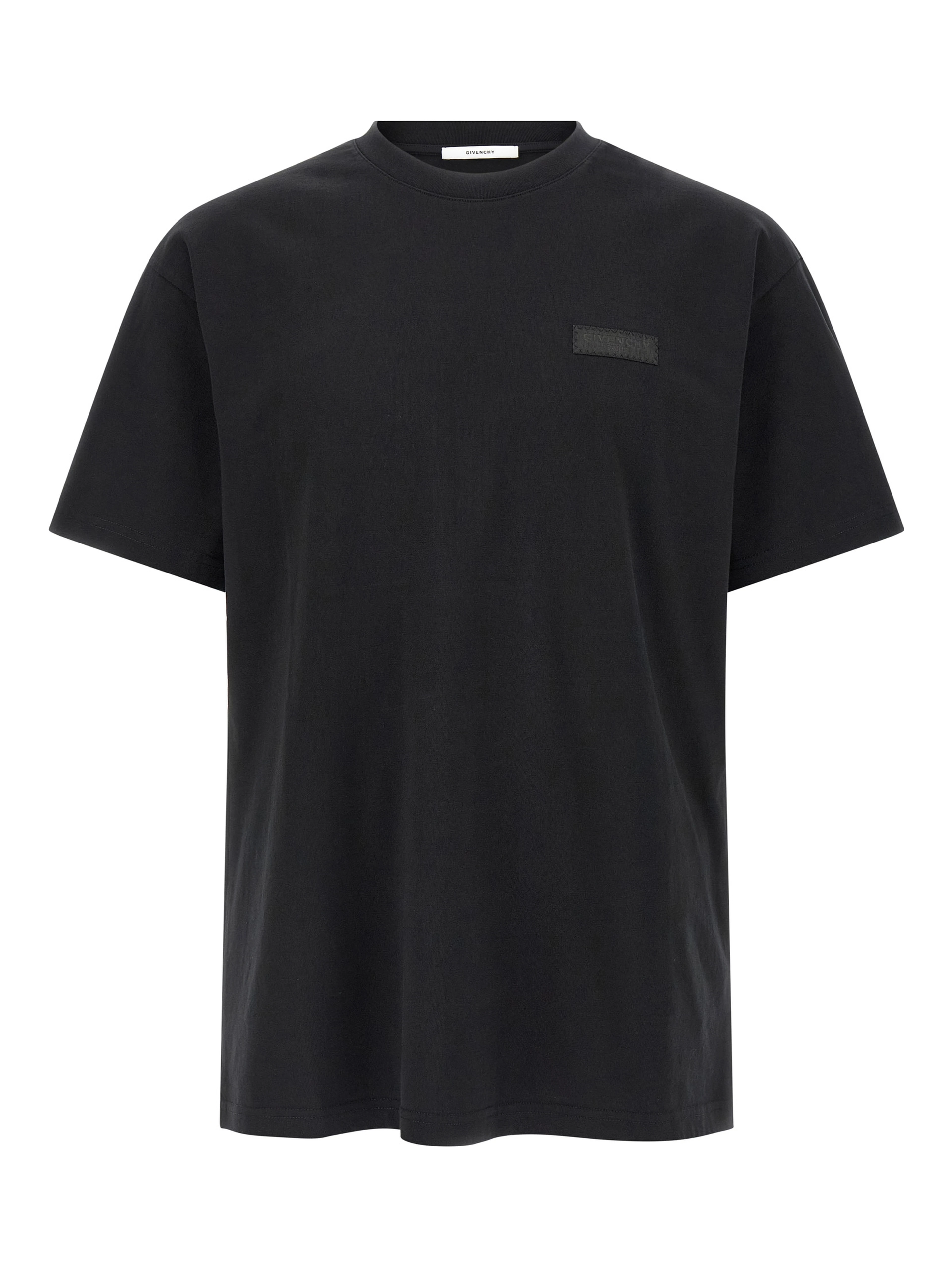 Black Cotton T-Shirt