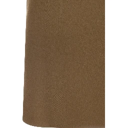 Brown Virgin Wool Coat