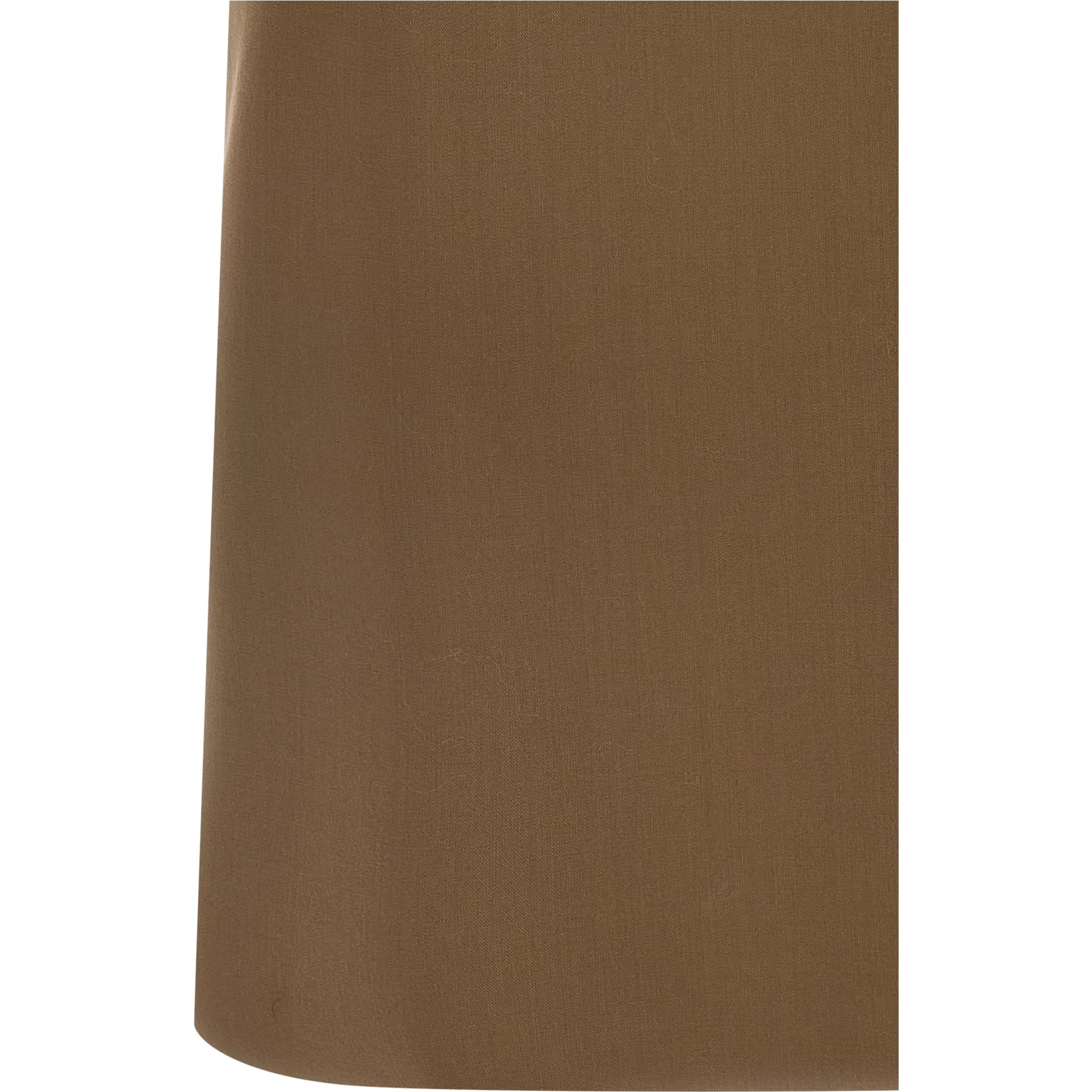 Brown Virgin Wool Coat