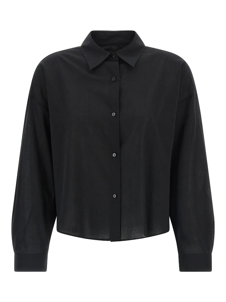 Bicolor Cotton Blouse