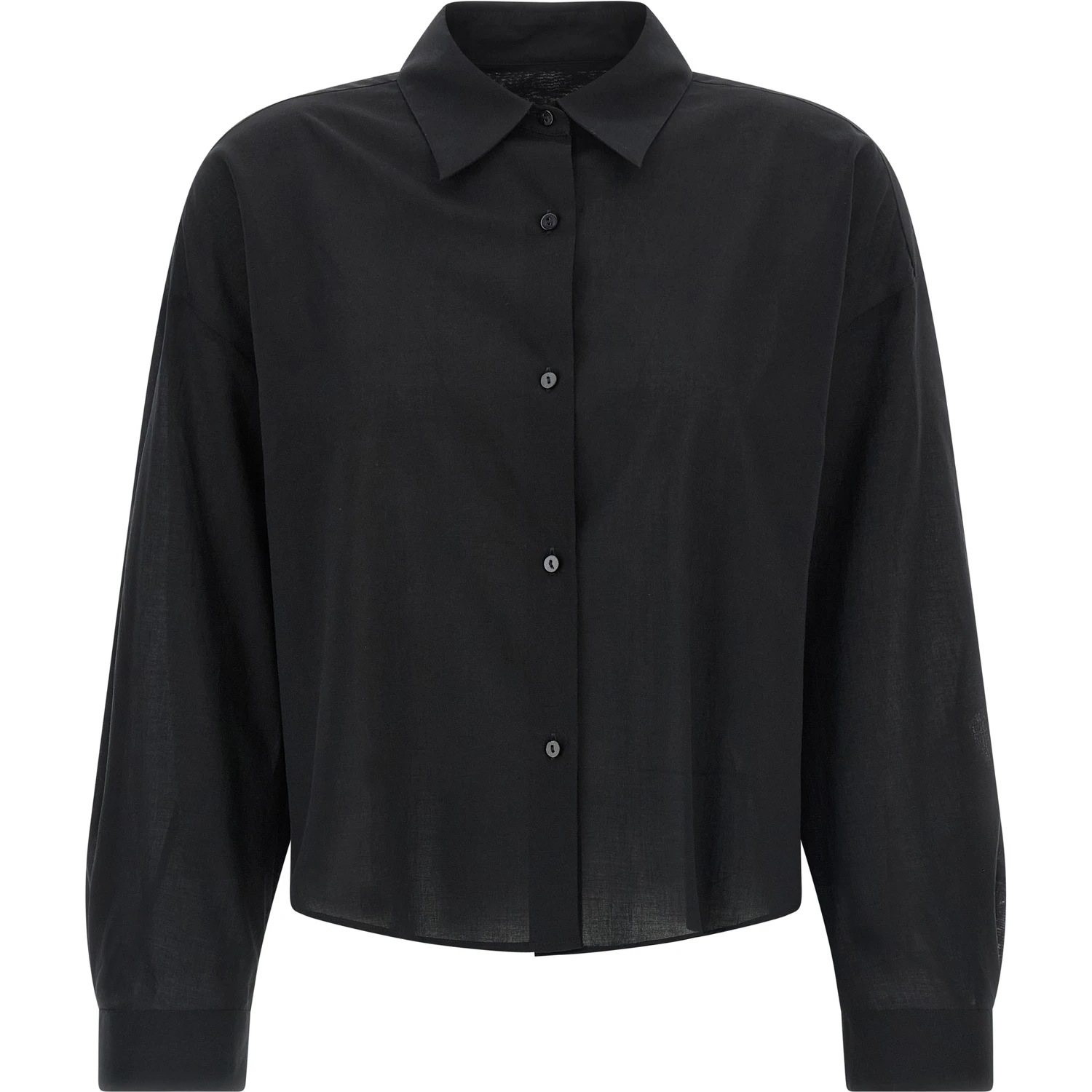 Bicolor Cotton Blouse
