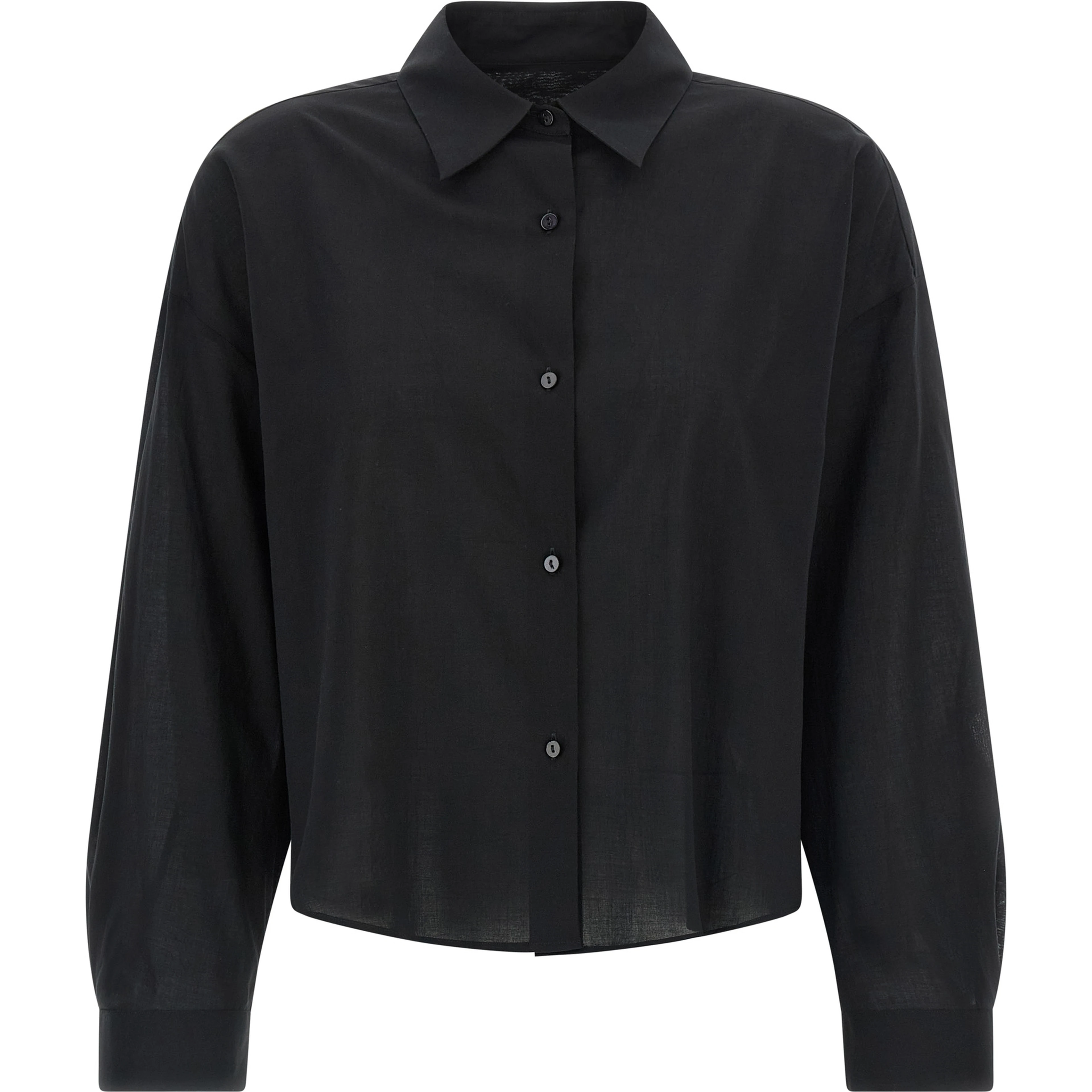 Bicolor Cotton Blouse