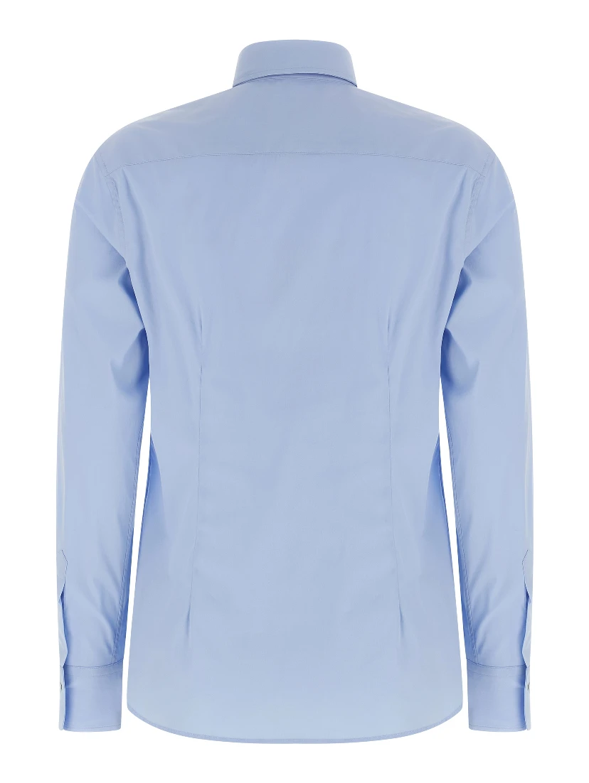 Blue Cotton Blouse