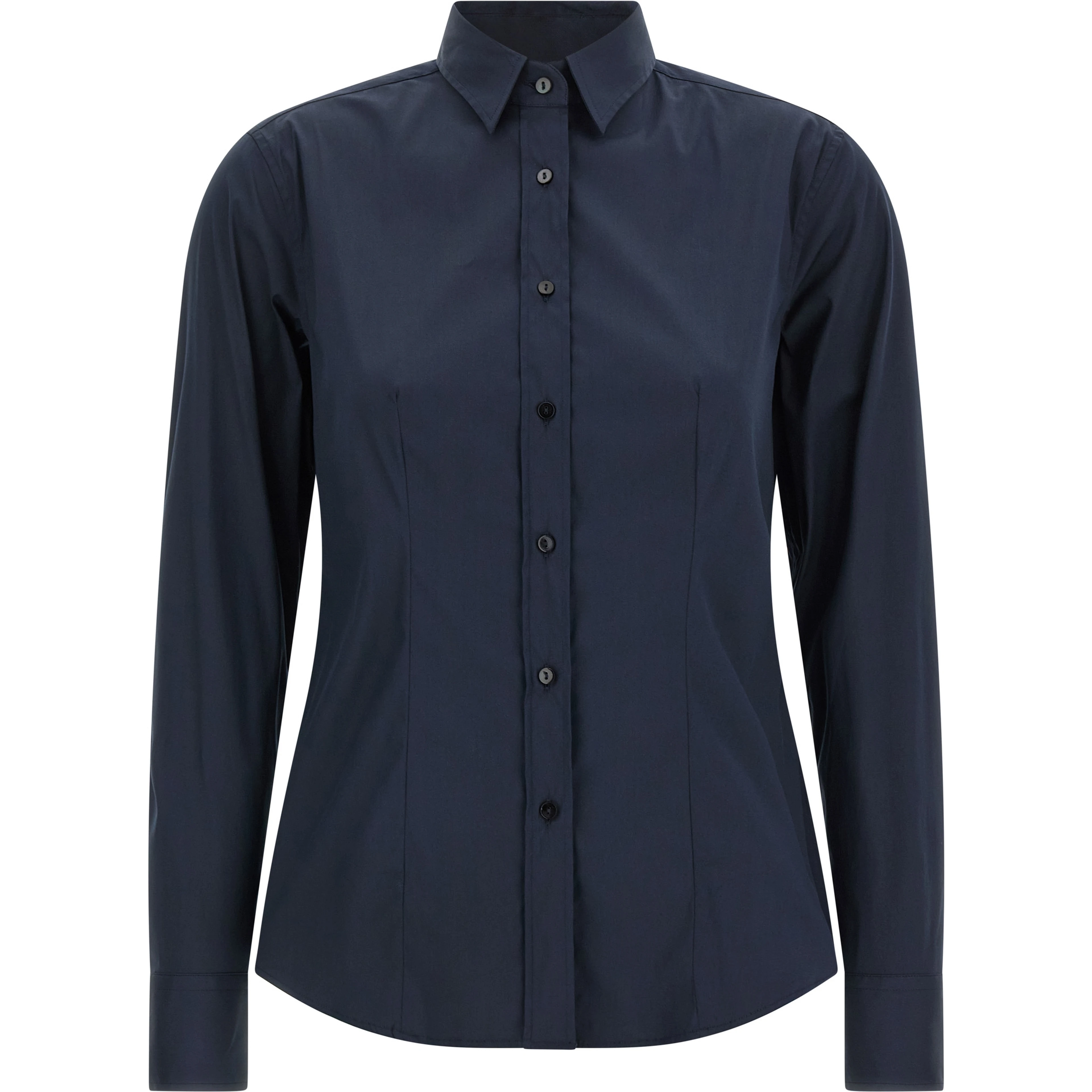 Blue Cotton Blouse
