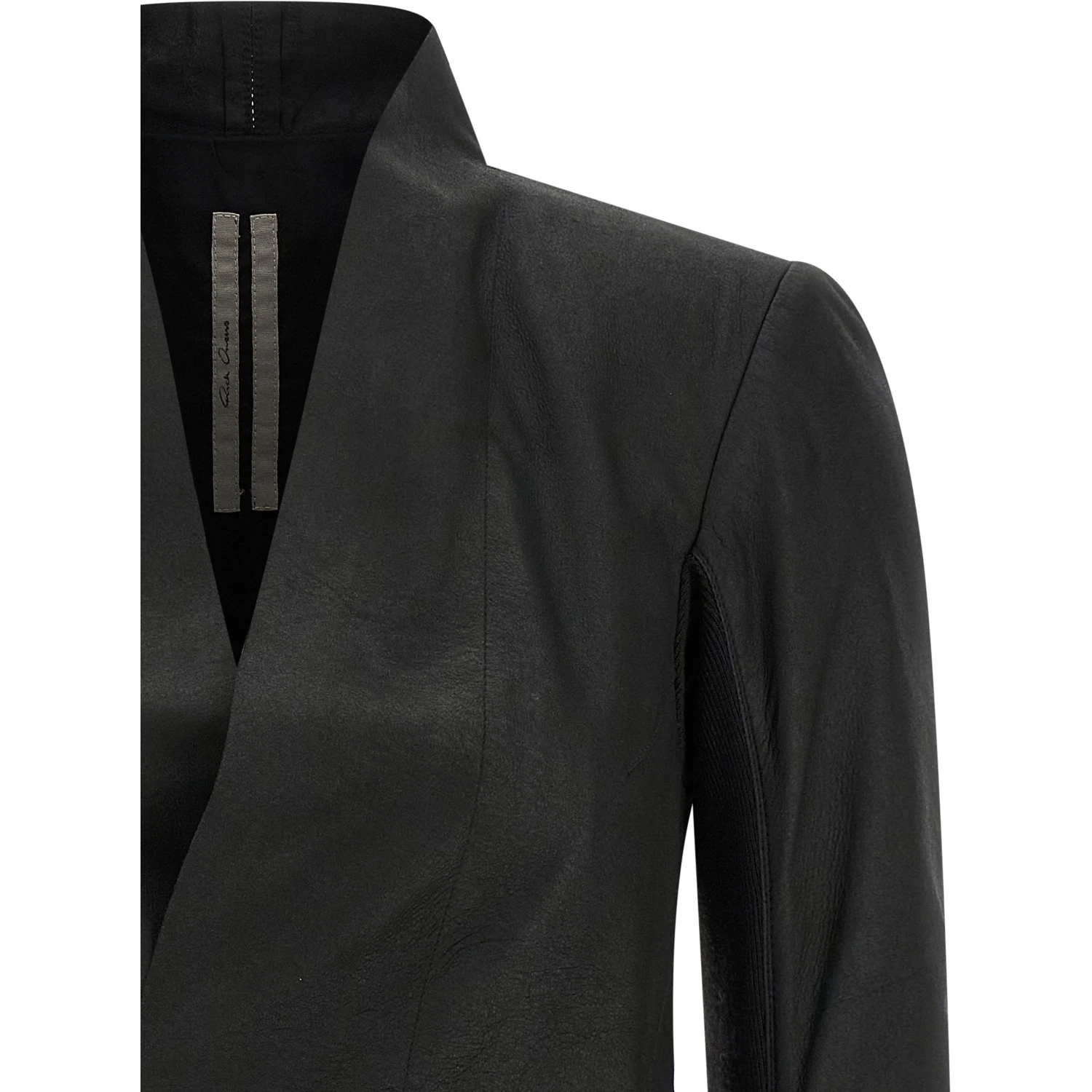 Black Lamb Leather Leather Jacket