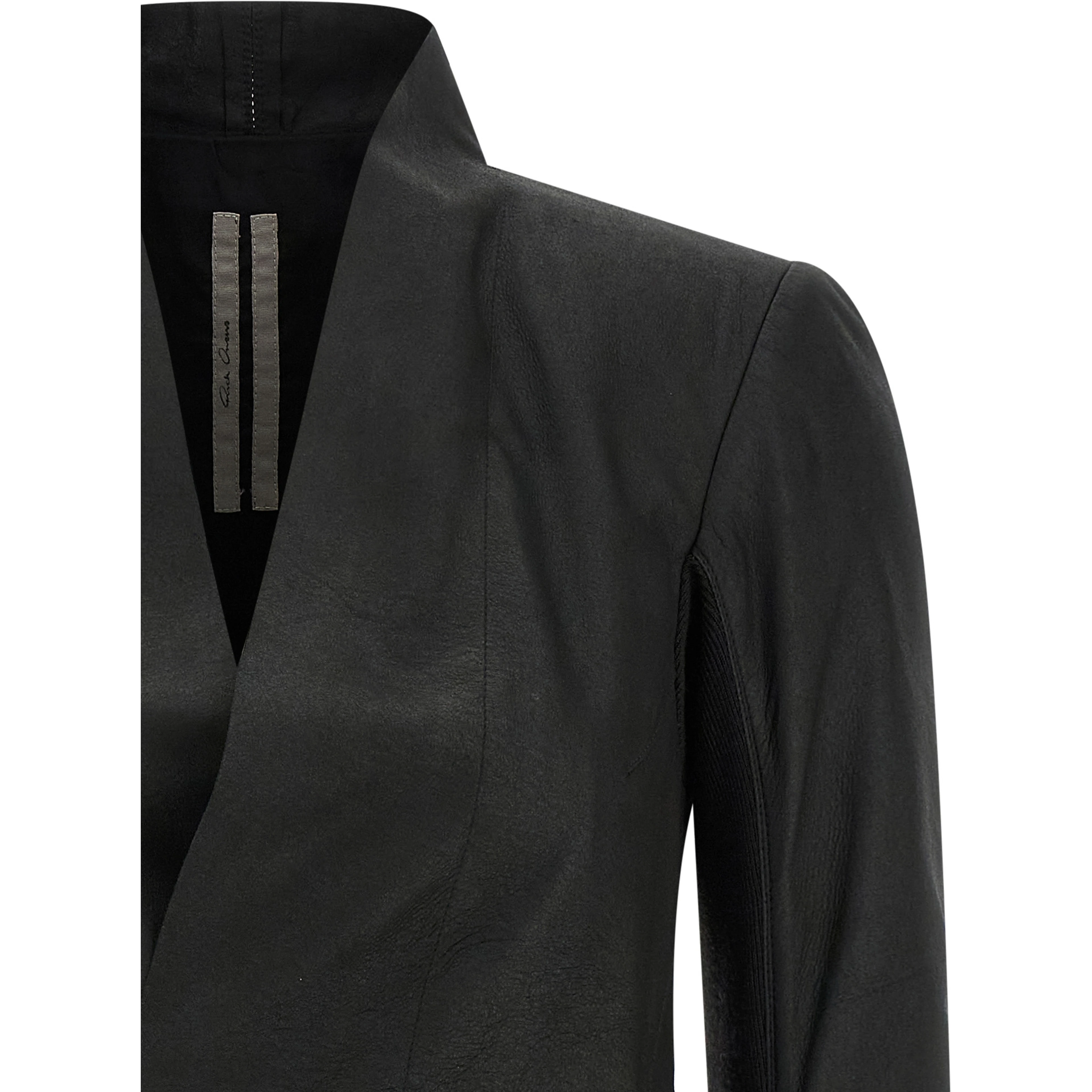 Black Lamb Leather Leather Jacket