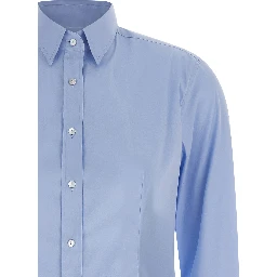 Blue Cotton Blouse