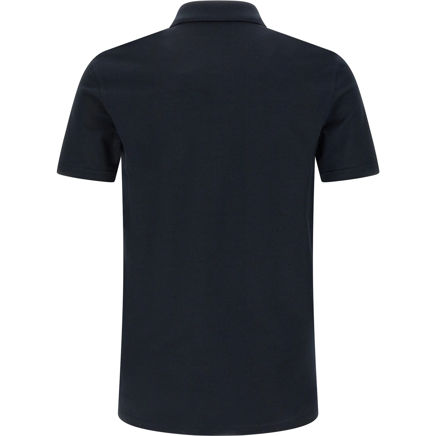 Blue Cotton Polo Shirt