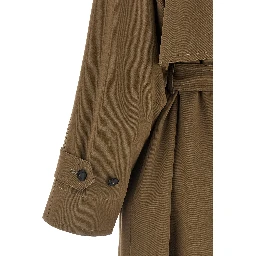 Brown Virgin Wool Coat