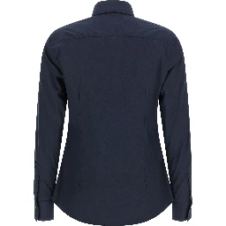 Blue Cotton Blouse