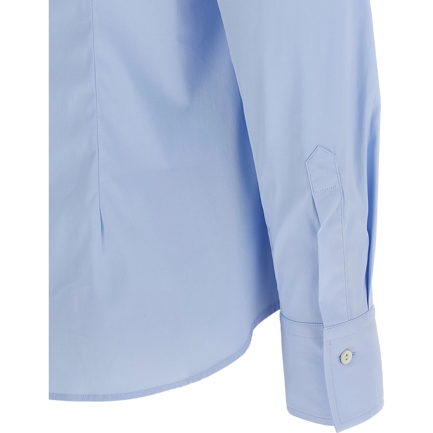 Blue Cotton Blouse