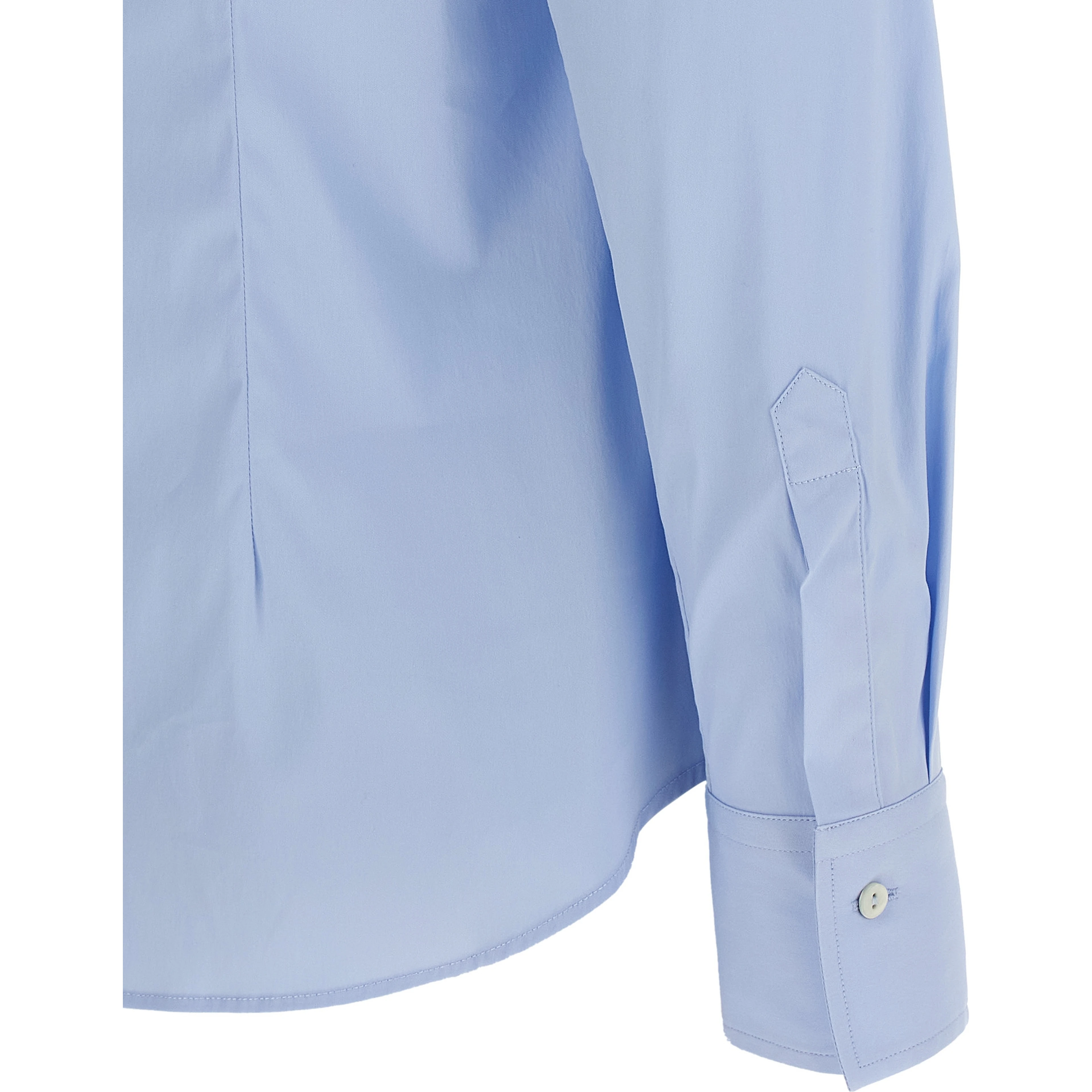 Blue Cotton Blouse