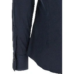 Blue Cotton Blouse