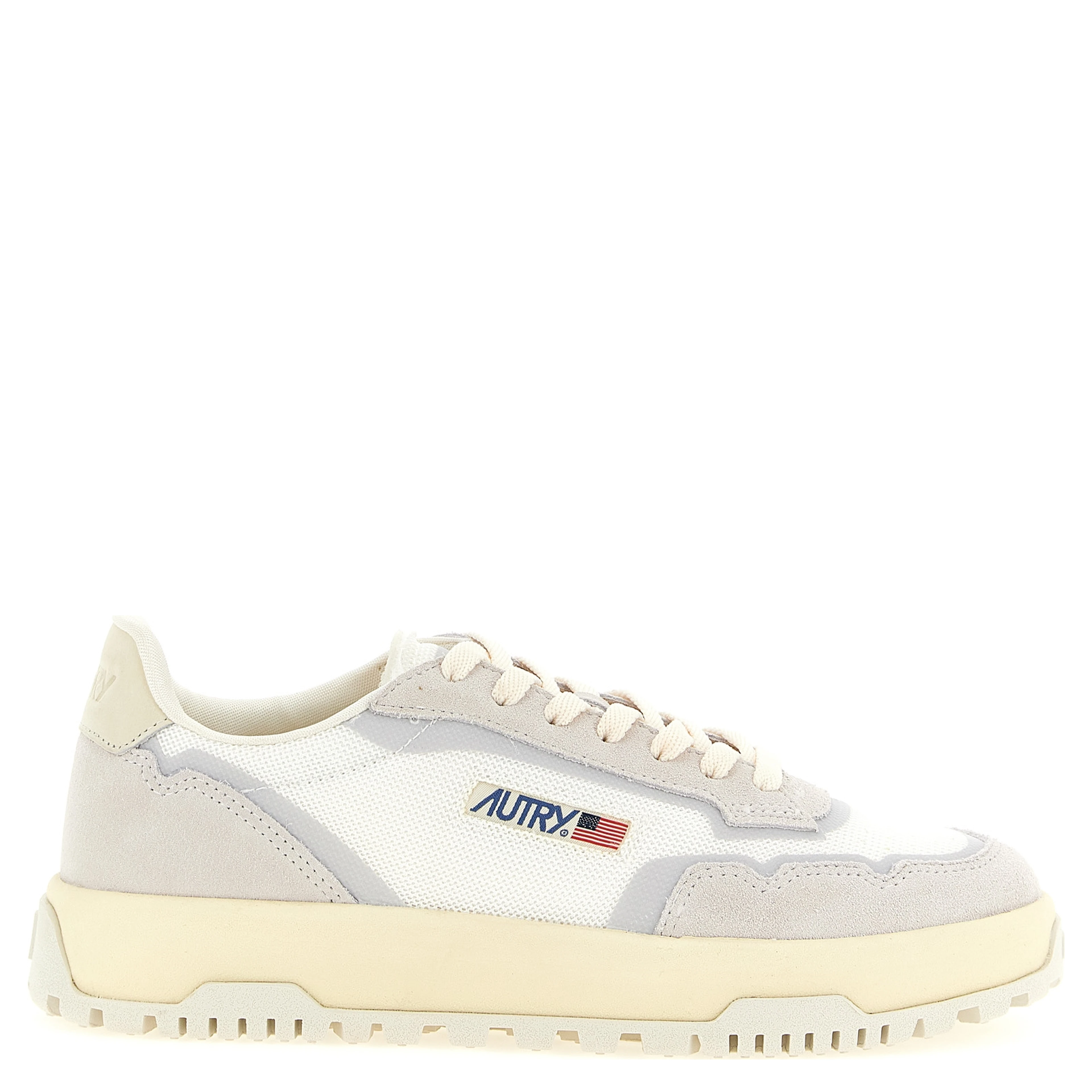 Gray Cotton Low Top Sneakers
