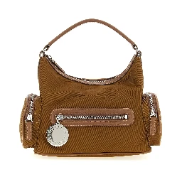 Brown Polyamide Crossbody Bag