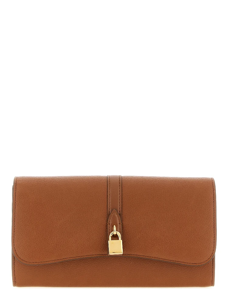 Brown Polyamide Cardholder