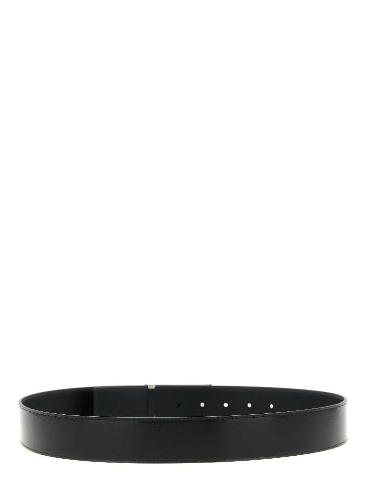 Black Calfskin Belt alternative