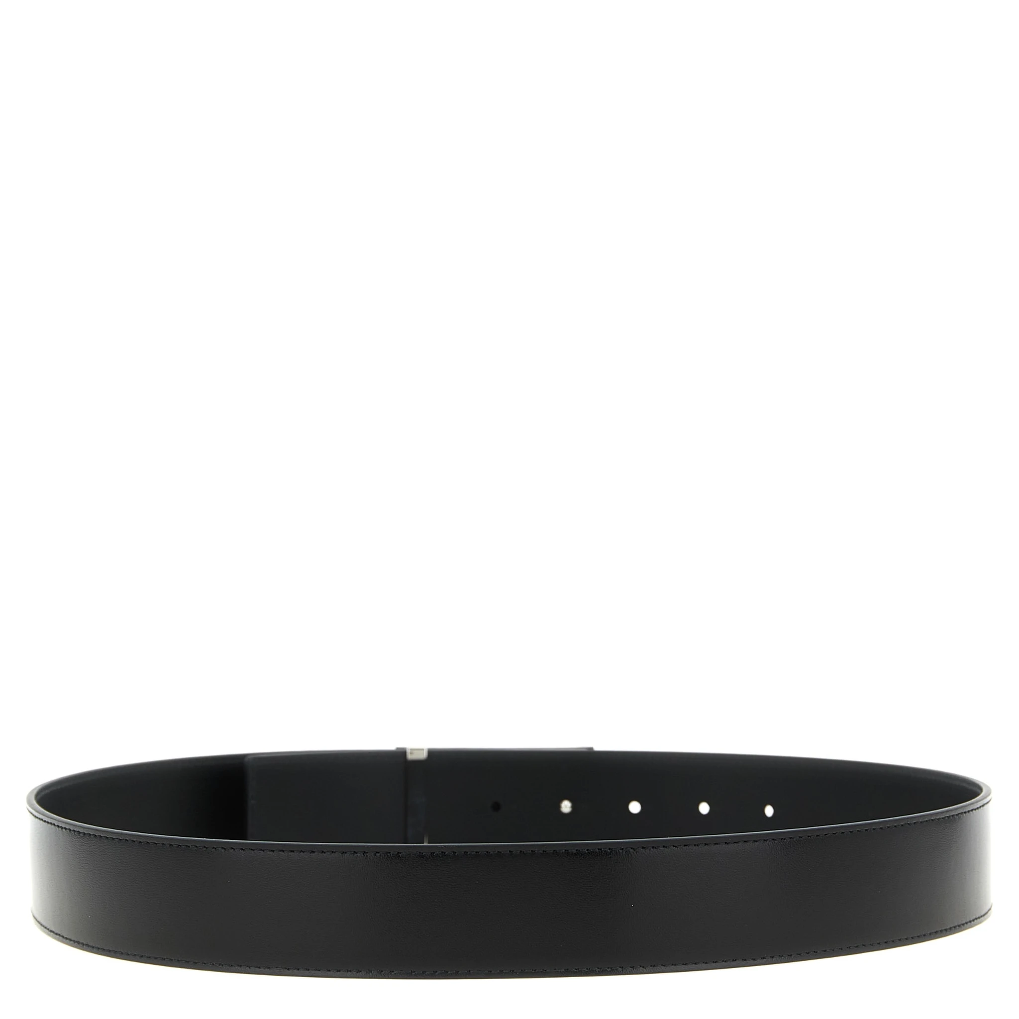 Black Calfskin Belt