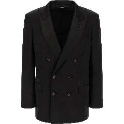 Black Viscose Blazer