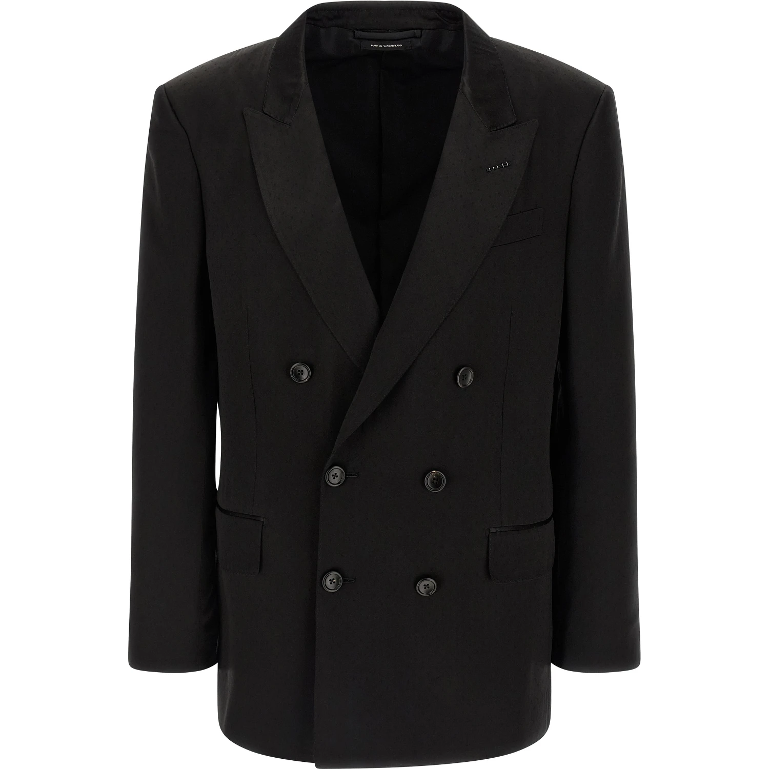 Black Viscose Blazer