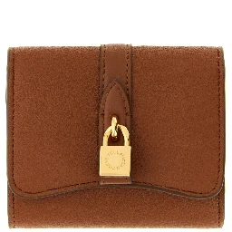 Brown Polyamide Cardholder