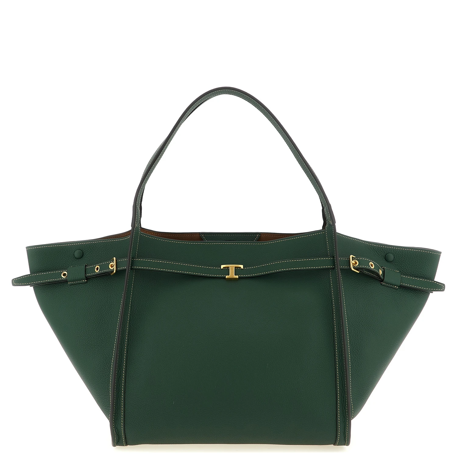 Bicolor Calfskin Tote Bag